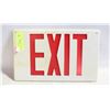 Image 1 : VINTAGE "EXIT" SIGN- 12" X 8"