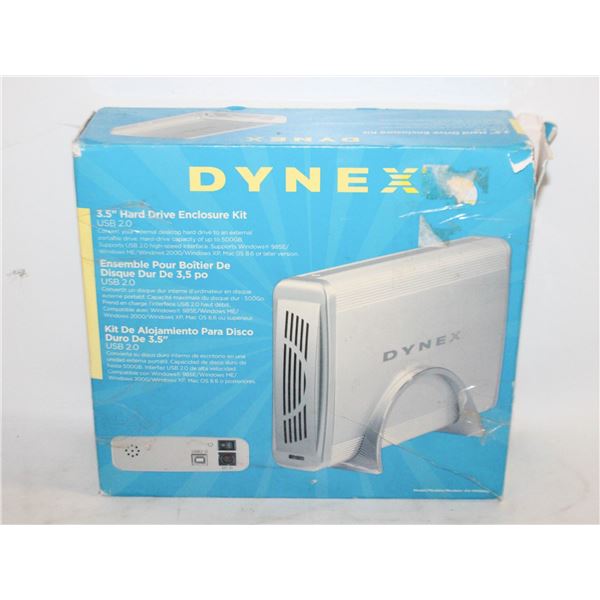 DYNEX EXTERNAL DRIVE ENCLOSURE