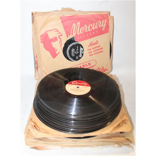 44 GRAMOPHONE 78 RPM RECORDS