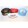 Image 1 : VINTAGE CN TRAIN HATS ALL TOGETHER-ESTATE
