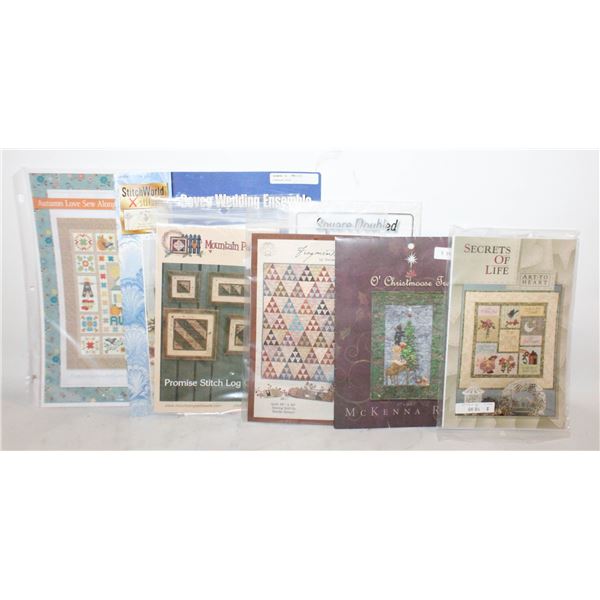 QUILTING PATTERNS- ASSORTED