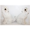 Image 1 : PAIR OF STAFFORDSHIRE DOGS