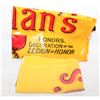 Image 1 : COLMANS MUSTARD VINYL APRON & TOWEL