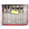 Image 1 : NEW 5 BOTTLES OIL & VINEGAR DESPENSERS FOR KITCHEN
