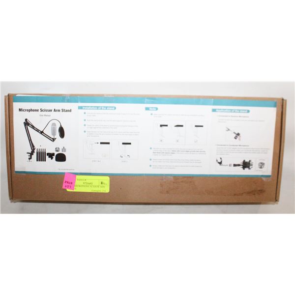 NEW MICROPHONE SCISSOR ARM STAND