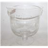 Image 1 : PRINCESS HOUYSE CRYSTAL DESERT BOWL 8.5``W X 9``H