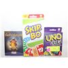 Image 1 : UNOFLIP/SKIPBO/SABOTEUR GAMES