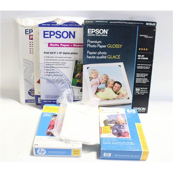 FLAT OF INKJET PHOTO PAPER