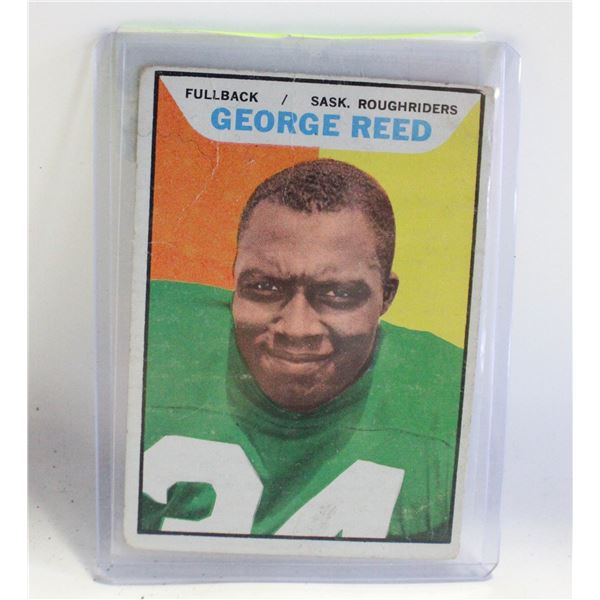 GEORGE REED ROOKIE CARD CFL