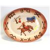 Image 1 : FRED ROBERTS VINTAGE WESTERN ENAMEL PLATTER