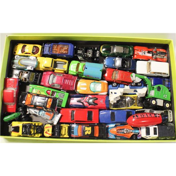 FLAT OF DIECAST CARS