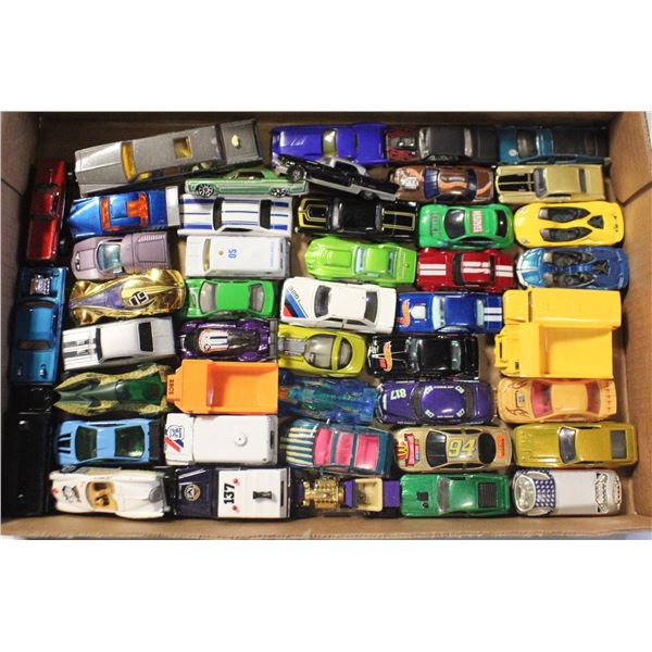 FLAT OF DIECAST CARS