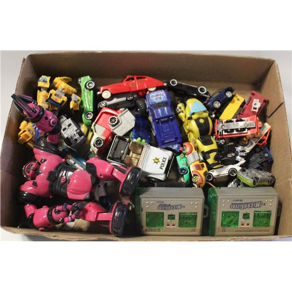 FLAT OF TOYS