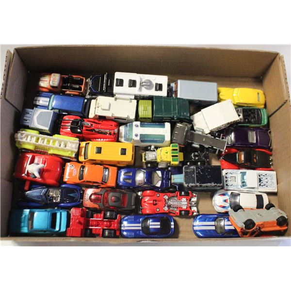 FLAT OF DIECAST CARS