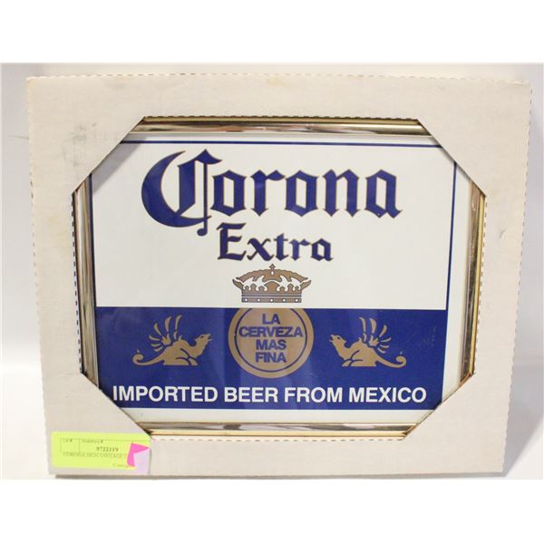 CORONA SIGN VINTAGE UNUSED