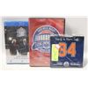 Image 1 : 3 OILERS TRIBUTE DVD/BLUE RAYS NEW SEALED
