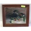 Image 1 : LORRAINE OBERG OIL 18”W X 15’H PLUMS