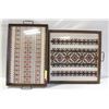 Image 1 : LOT OF 2 UKRAINIAN CROSS STITCH TRAY 18`` X 13``