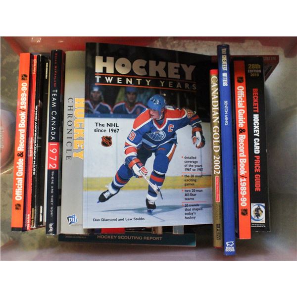 BIN OF SPORTS BOOKS