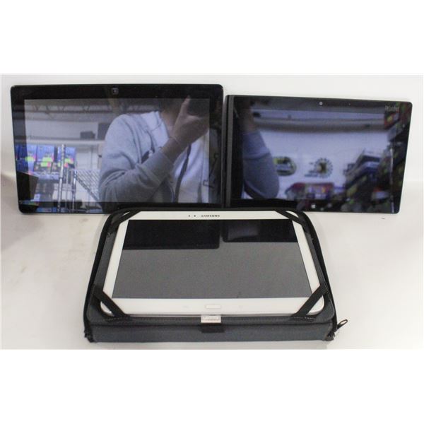ESTATE ELECTRONICS 3 TABLETS UNTESTED