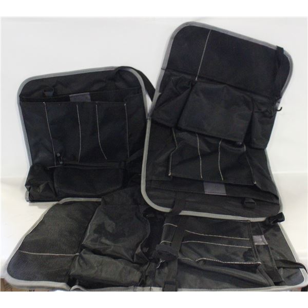 3 LARGE SEATBACK ROADTRIP ORGANIZERS