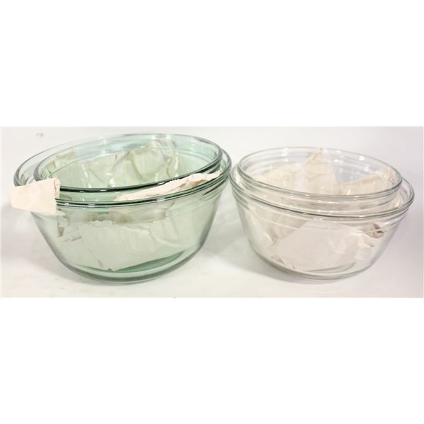 ANCHOR OVENWARE – FOUR MIXING BOWLS