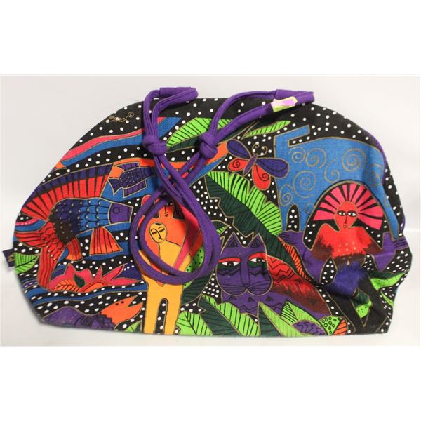 LAUREL BURCH JUNGLE PEOPLE AND CAT