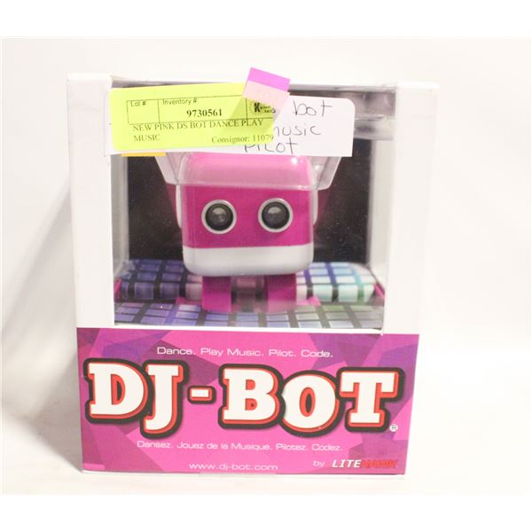 NEW PINK DS BOT DANCE PLAY MUSIC