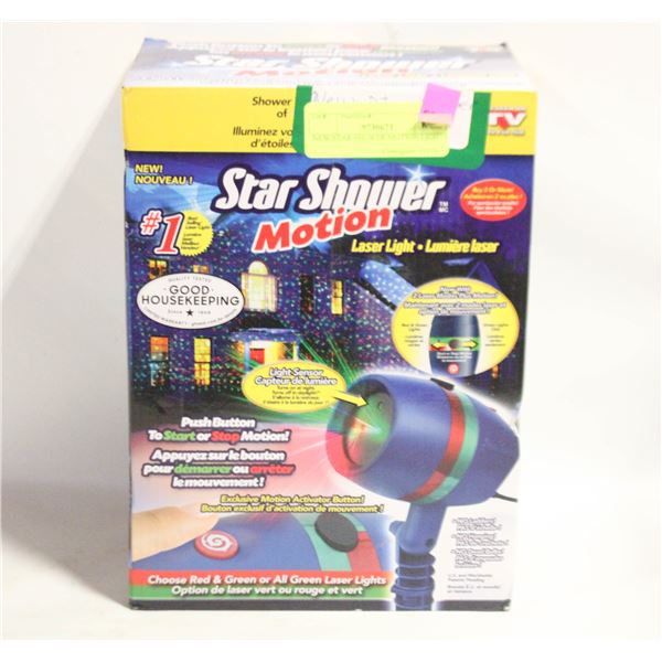 NEW STAR SHOWER MOTION LIGHTS