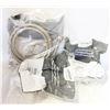 Image 1 : 3 SMART CHOICE S/STEEL APPLIANCE HOSES 6FT