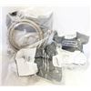 Image 1 : 3 SMART CHOICE S/STEEL APPLIANCE HOSES 6FT