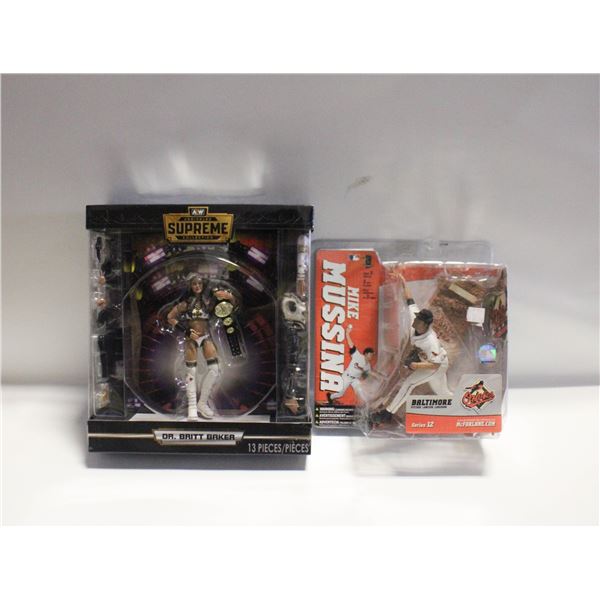 NEW WWE FIGURE & MLB FIGURE MCFARLANE