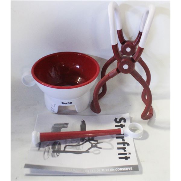 STARFRIT 3 PIECE CANNING SET- NEW NO BOX