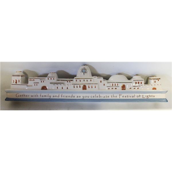 VINTAGE JUDAIC HANNUKKAH MENORAH