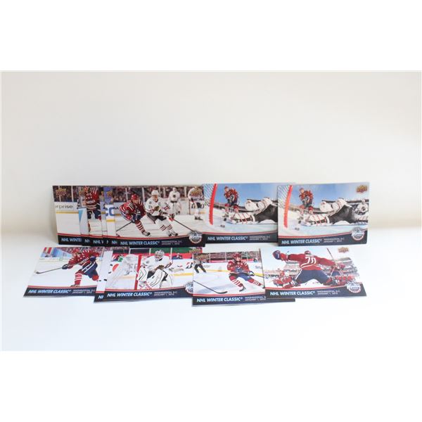 2015 WINTER CLASSIC LARGE CARDS NHL
