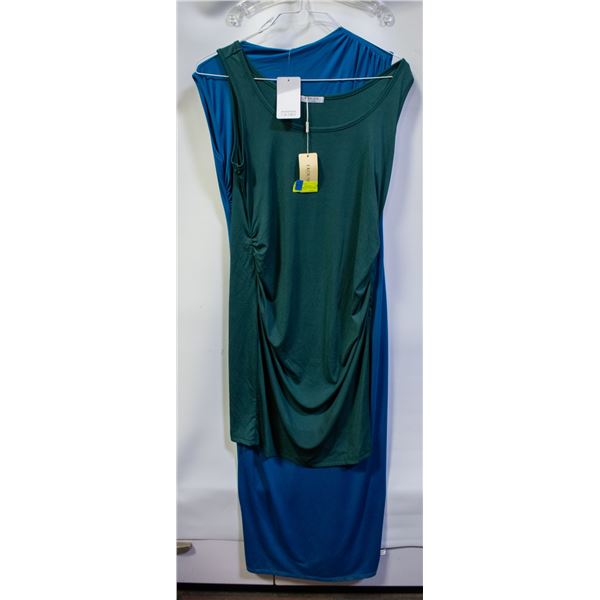 WOMENS DRESSES WITH TAGS LARGE SET OF 2