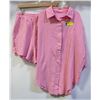 Image 1 : WOMENS SHORT AND TOP SET LARGE.