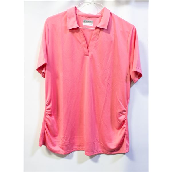 NEW WOMENS PGA TOUR GOLF SHIRT UPF 50 2XL