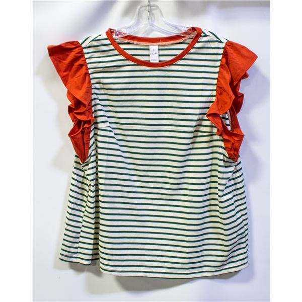 NEW WOMENS TOP WITH TAGS XL.