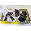 Image 1 : 1950'S SHAFFORD BLACK CAR CERAMIC SET INCLUDES
