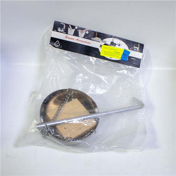 NEW STAINLESS STEEL SAUNA AROMATHERAPY OIL
