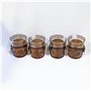 Image 1 : 4PC VINTAGE FAMOUS SADDLERY WESTERN TUMBLERS