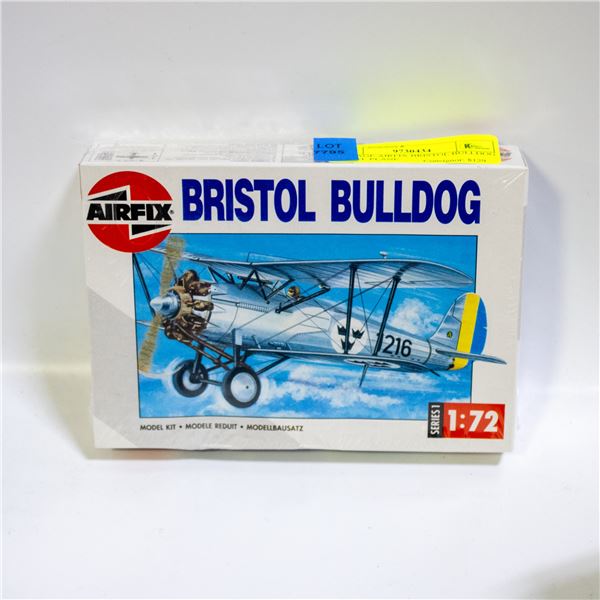 VINTAGE AIRFIX BRISTOL BULLDOG MODEL PLANE