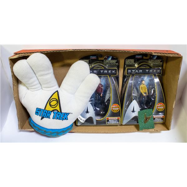 LOT START TREK COLLECTABLES