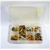 Image 1 : ESTATE COLLECTION OF PINS HUNDREDS IN CASE