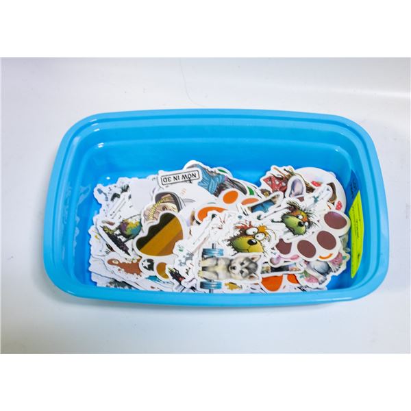 100 DOG STICKERS