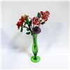 Image 1 : HAND BEADED FLOWER ARRANGEMENT