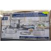 Image 1 : 10 PIECE KIRKLAND SIGNATURE 5-PLY COOKWARE SET