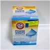 Image 1 : BOX OF 3 ARM & HAMMER LAUNDRY DETERGENT SHEETS