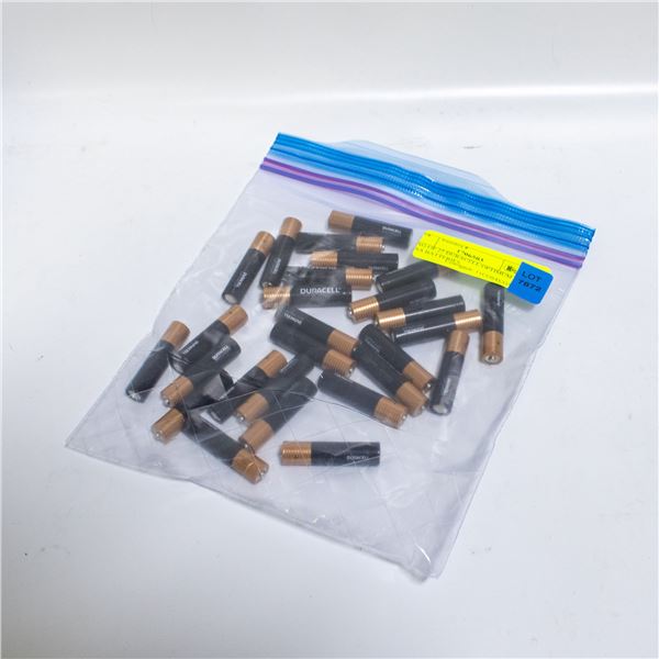 BAG OF 27 DURACELL OPTIMUM AAA BATTERIES